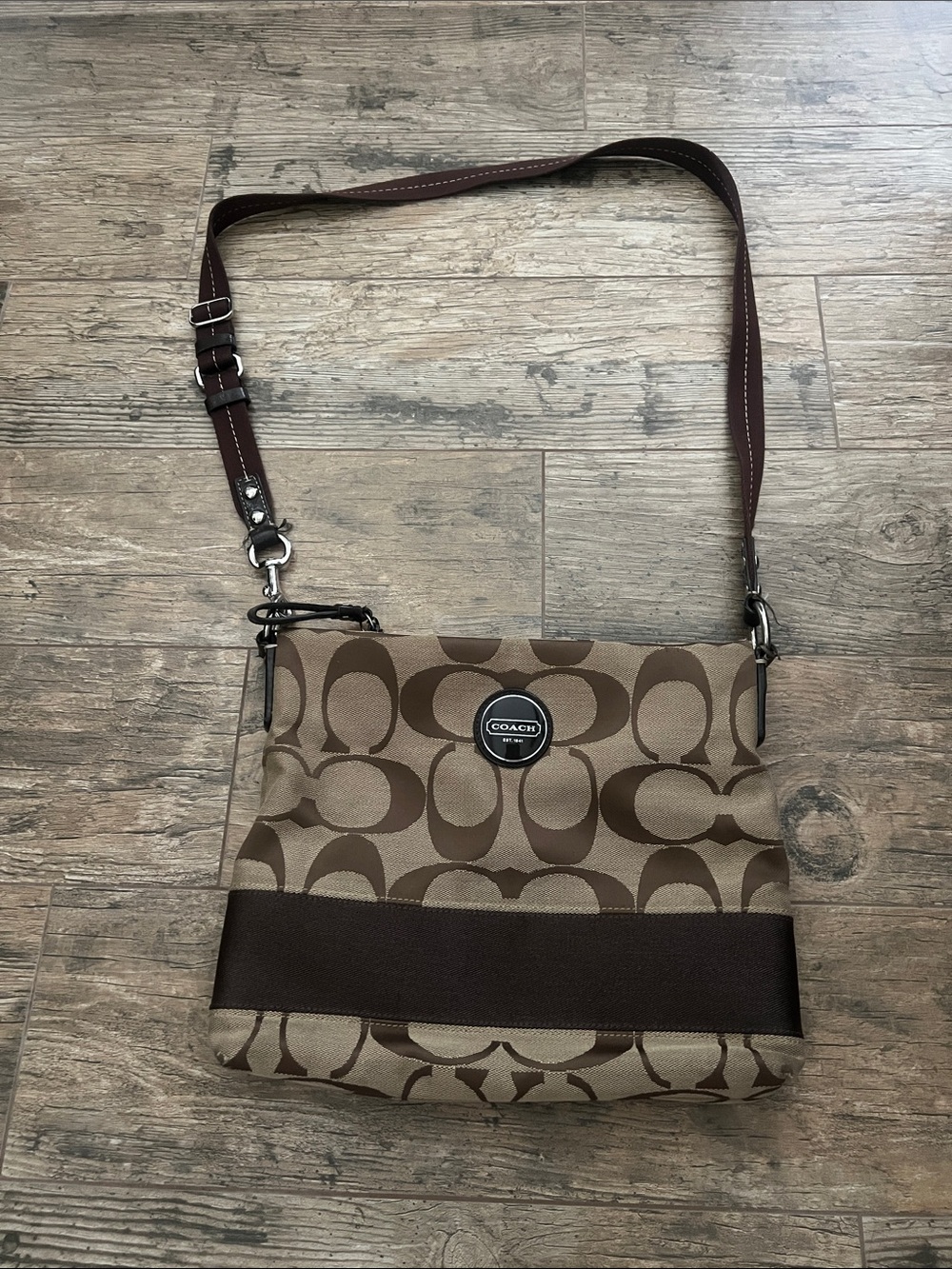 Coach Crossbody Canvas bag
